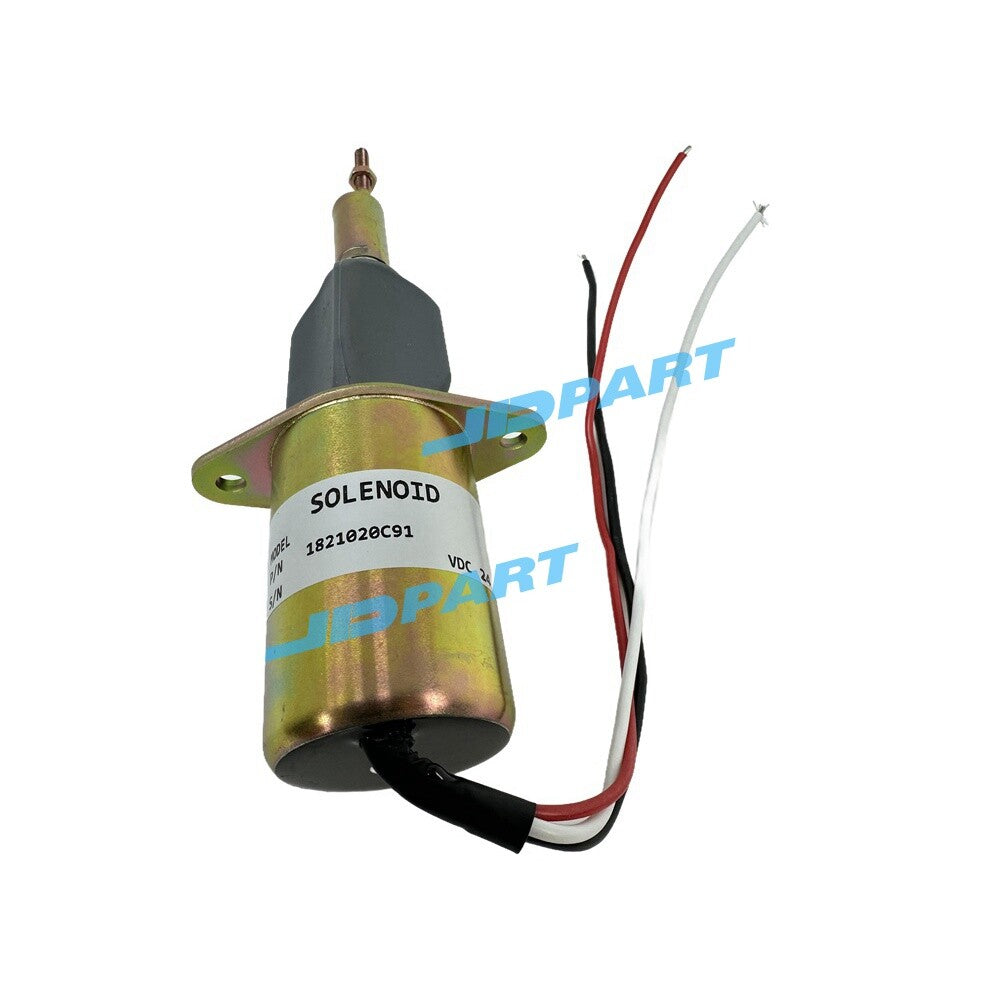 Repair and replacement of Perkins 1300 solenoid valve 1821020C91 engine parts -