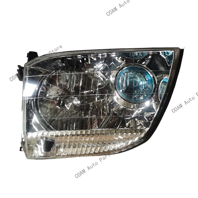 The headlight assembly and daytime running lights are suitable for Nissan X-Trail T30 2001-2007.