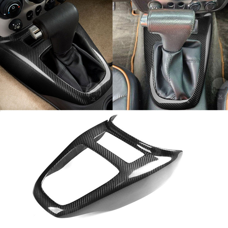 for Hummer H3 2006-2010 Carbon Fiber Center Control Gear Shift Box Panel Cover n