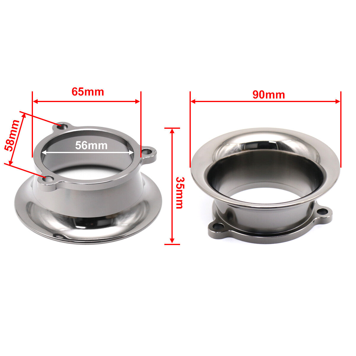 Motorcycle Aluminum Velocity Stack for S&S Super E/G Carb Carburetor Q