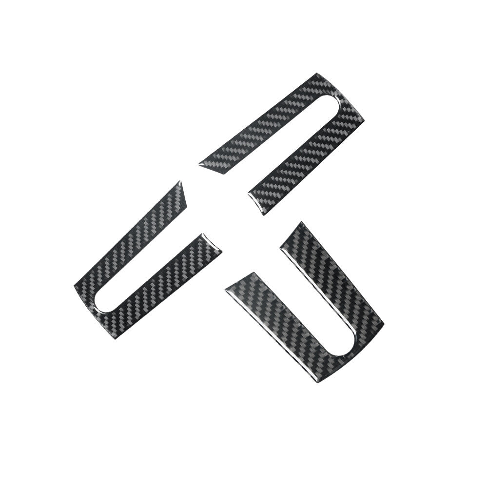 Carbon Fiber Driver Door Speaker Trim for Land Rover Discovery Sport 2015-2019 v