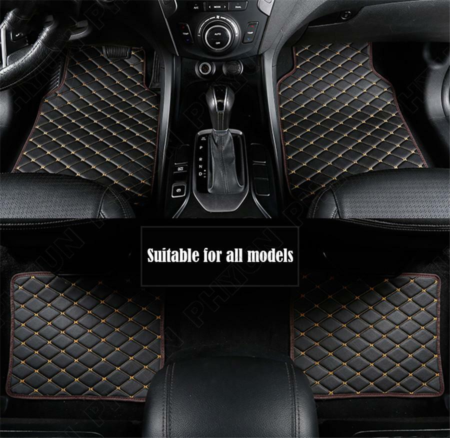 Universal 5Sits Car Styling Car Carpet Floor Mats Protector Waterproof Dustproof Q