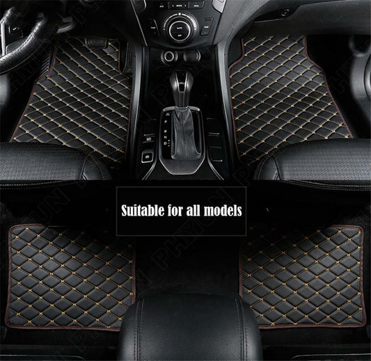 Universal 5Sits Car Styling Car Carpet Floor Mats Protector Waterproof Dustproof Q