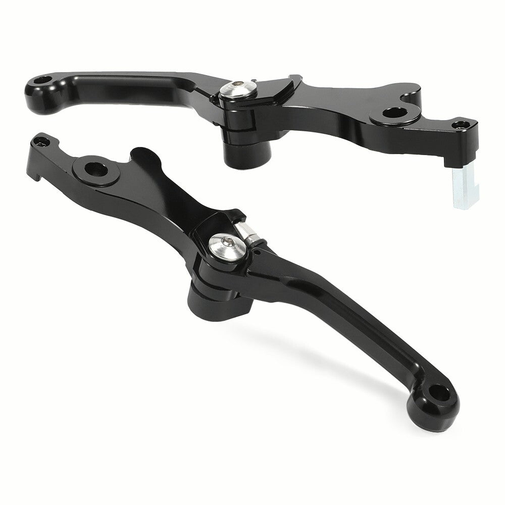 CNC Front Rear Brake Levers For Piaggio Beverly 300 400 2021 2022 2023 Black Q