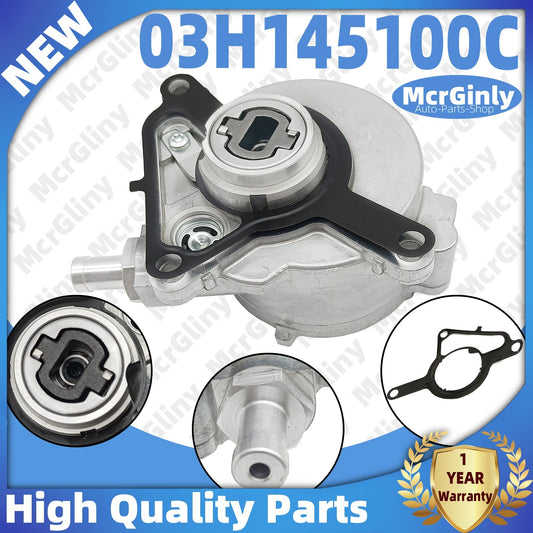 03H145100C 3.6L Engine Brake Vacuum Pump - new, Suitable for CC, for Passat , Touareg, and for Audi Q7 n