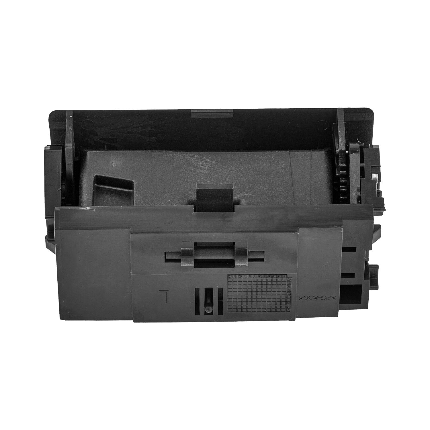 Black protective cover for the ashtray on the left rear door (4B0857405B). Suitable for Audi A6, Q7, RS6, S6. n