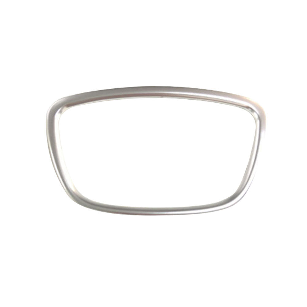 Silver steering wheel center frame trim cover for Audi 2013-17 for A8 A4L Q7 A6 Q5- n