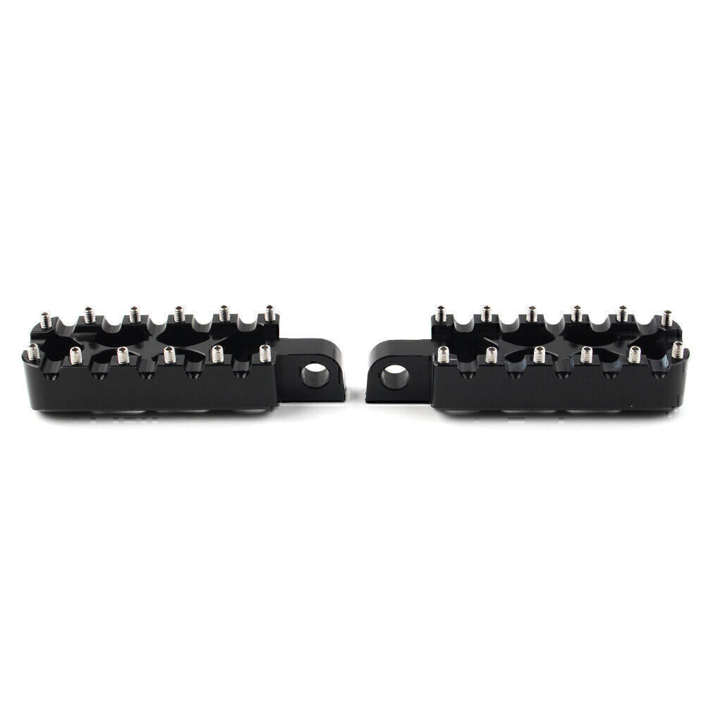 Foot Pegs Rests Pedals for Harley Dyna Wide Glide FXDWG FXDB FXDL FXDF Black wa