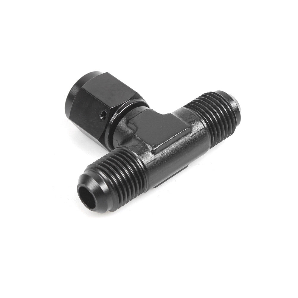 AN4/AN6/AN8/AN10/AN12 Male Tee Adapter Female Swivel on Side T Piece Fitting Q