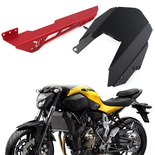 Motorcycle Chain Guard Cover Aluminum Fit for YAMAHA MT-07 MT07 2014-2016 Red