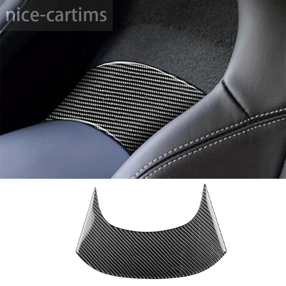 Carbon Fiber Rear Center Panel Decoration Trim for Chevrolet for Corvette C7 2014-19
