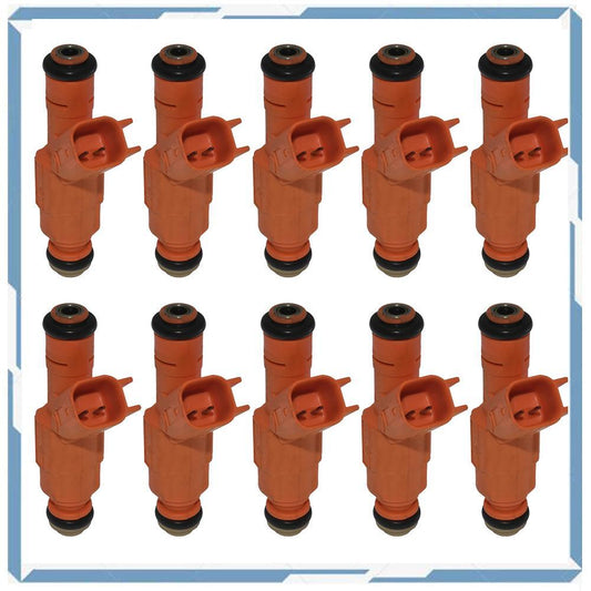 Set 10 Fuel Injectors For 2000-2004 for Ford Excursion E-350 6.8L V10 0280155917