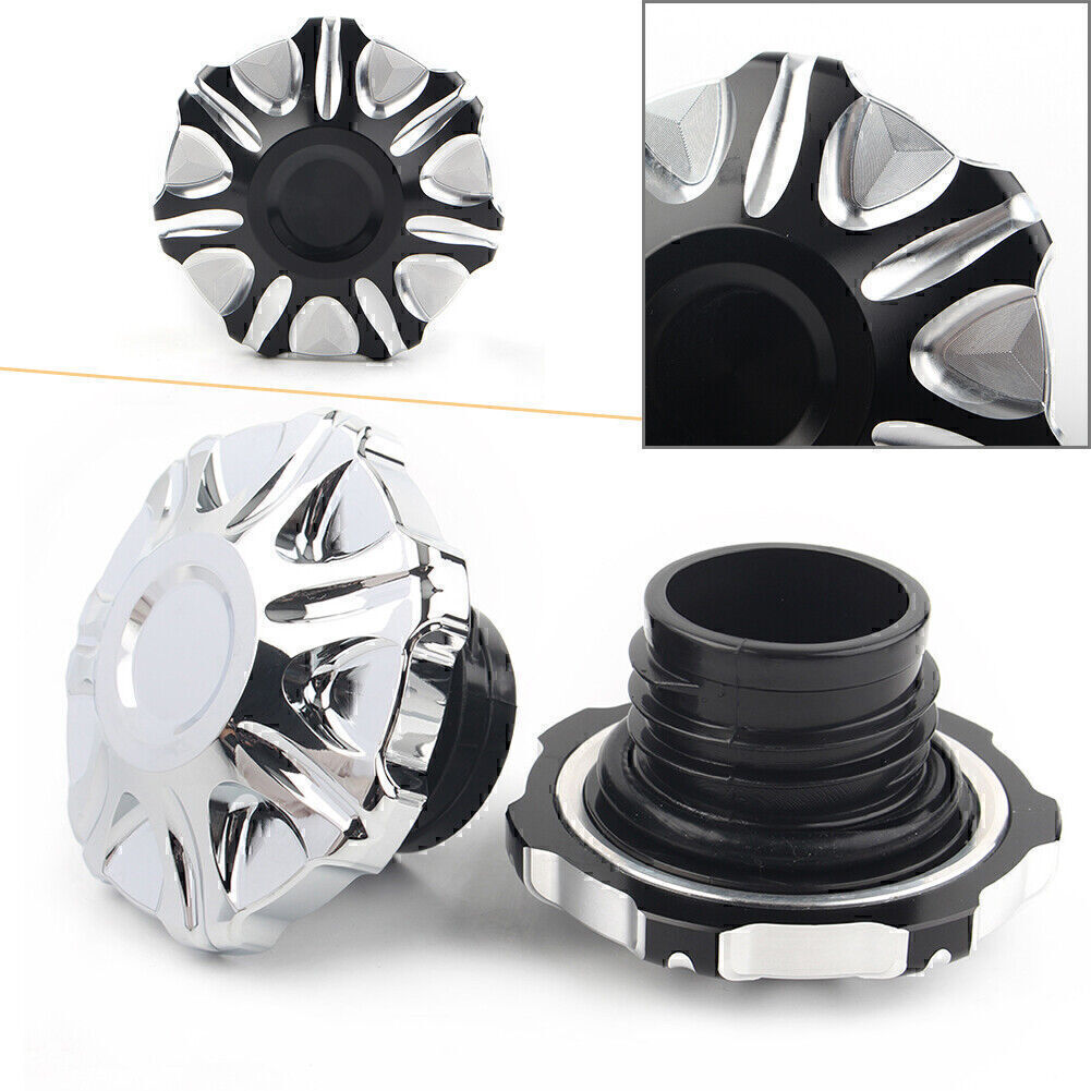 Oil Cap Fuel Gas Tank Cover Fit for Harley Dyna 91-17 FXD Motorcycle Mid-Control Q
