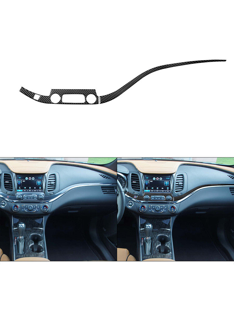 Carbon Fiber Inner Gear Shifter Frame Cover Trim for Corolla 2014-2018 v