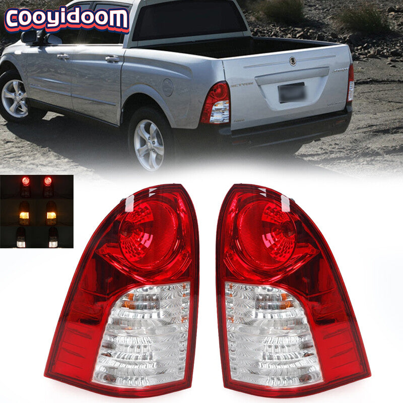 1 Pair Rear Tail Light Assembly for Ssangyong Actyon Sports 2007-2013
