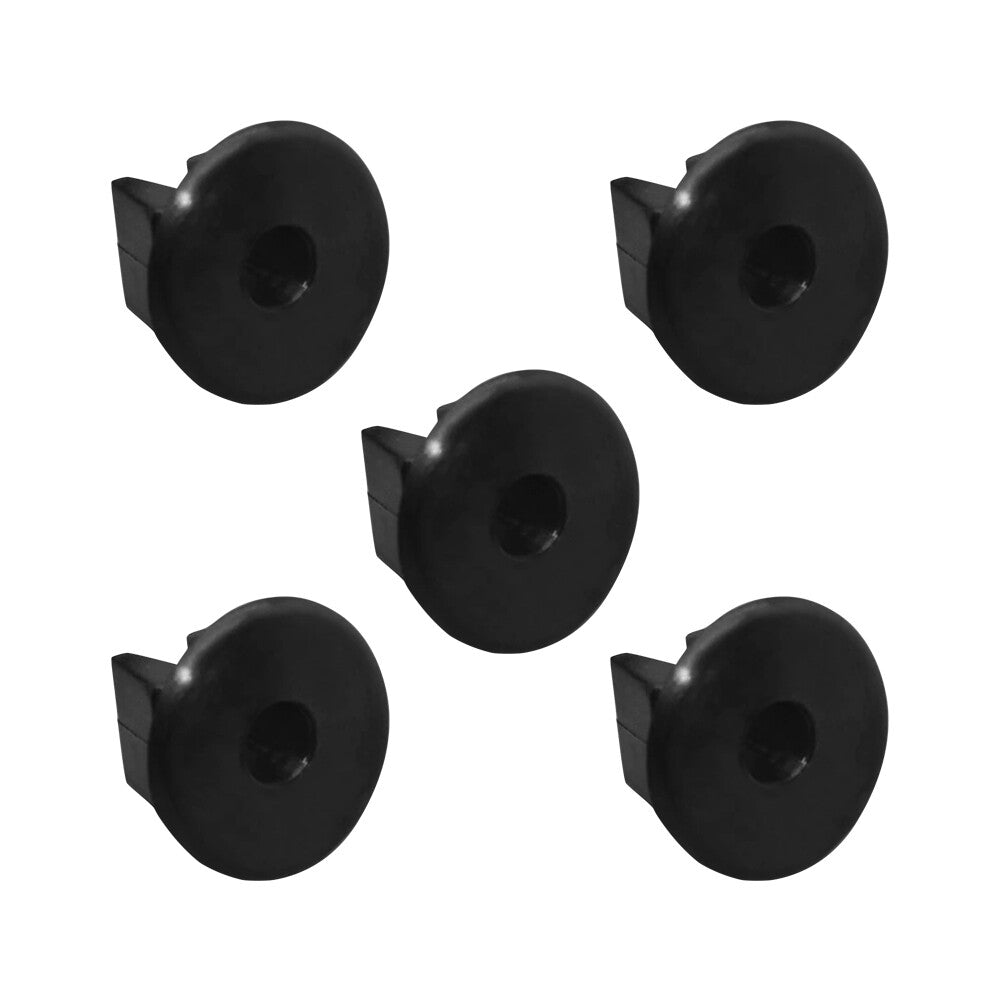 5pcs Rear Fender Apron Screw Nut Retainer Clips Fits for Hyundai 86848-22000 Black