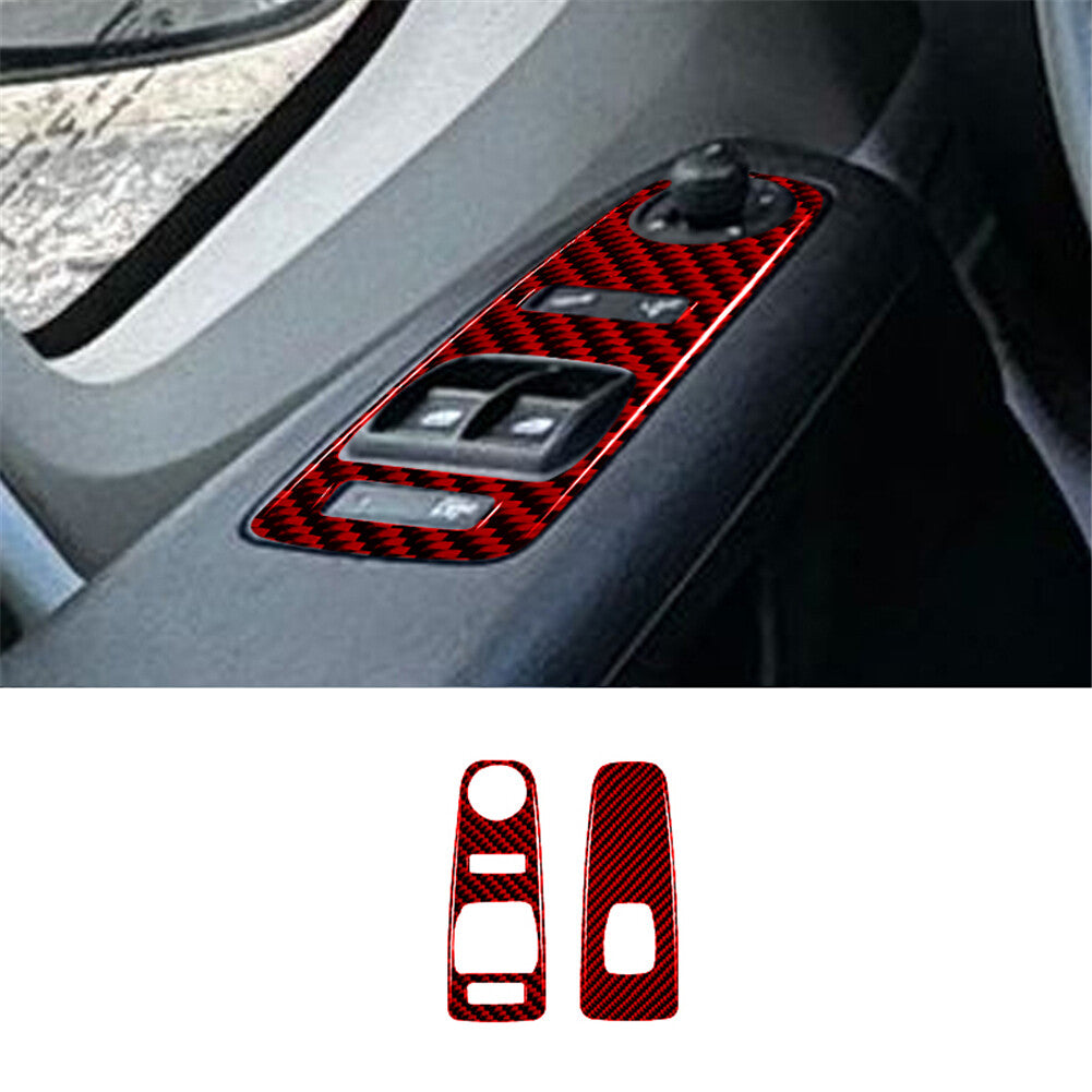 Suitable for Corolla 2020-2023 black aluminum center console AC Knob ring decoration 2- v
