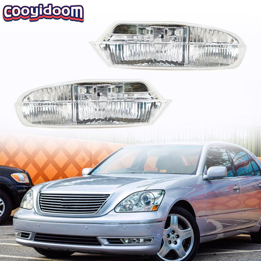 1 Pair Fog Driving Light Lamp Passengers/Driver Side for 2004-2006 for Lexus LS430
