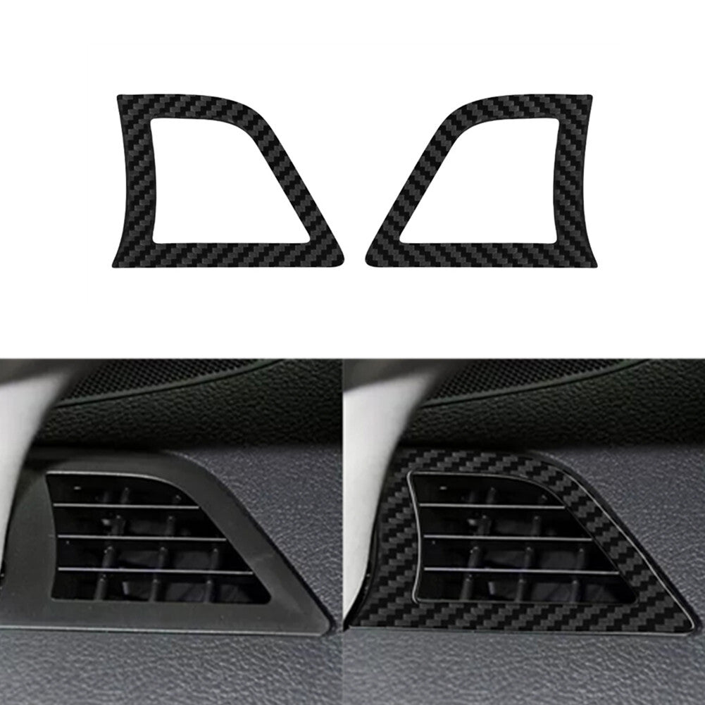 Carbon Fiber Dashboard Defogger Vent Cover for Subaru Legacy Outback 2010-2014