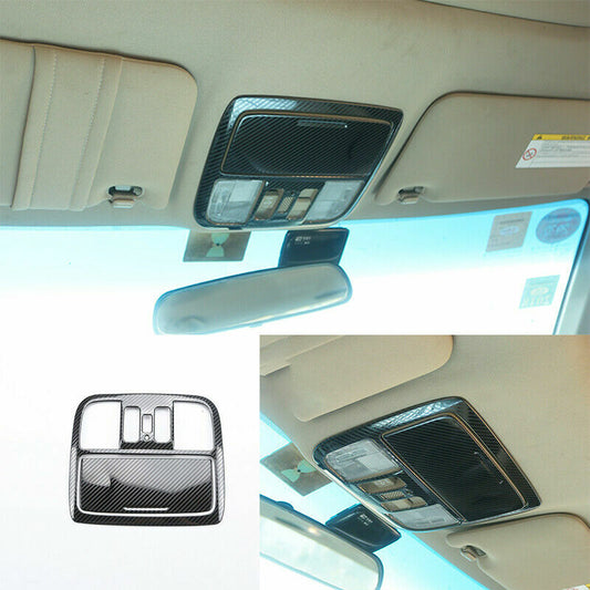 for Honda Accord 2008-2012 Carbon Fiber Front Reading Light Molding Cover Trim