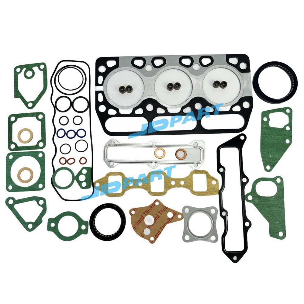 Compatible with 3T80 full gasket kit, engine parts, agricultural engine parts -