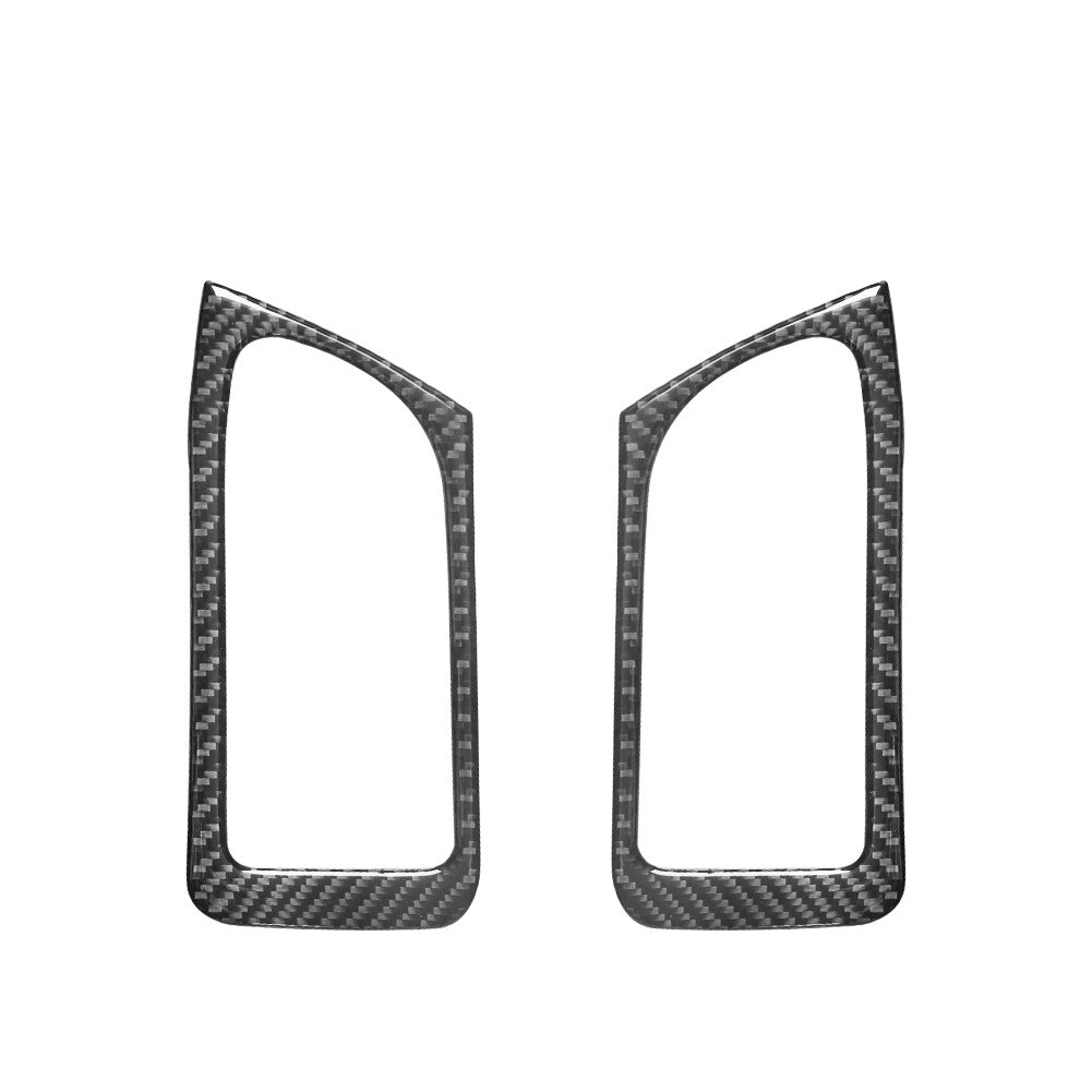 Red Carbon Fiber Interior Above Steering Wheel Cover Trim for Model Y /3 v