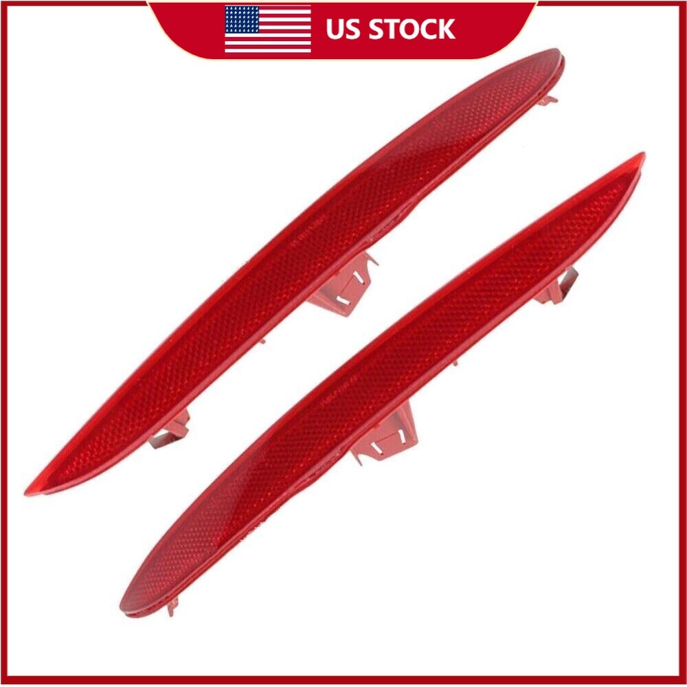 Replacement For 2013-2016 F26 X4 Rear Right & Left Side Bumper Reflector Red n