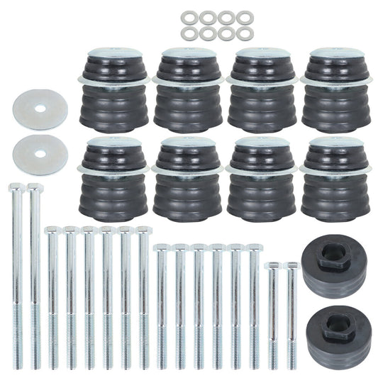 Body Mount Bushing Kit for Super Duty F250 F350 2008 - 2016 2WD 4WD KF04060B n