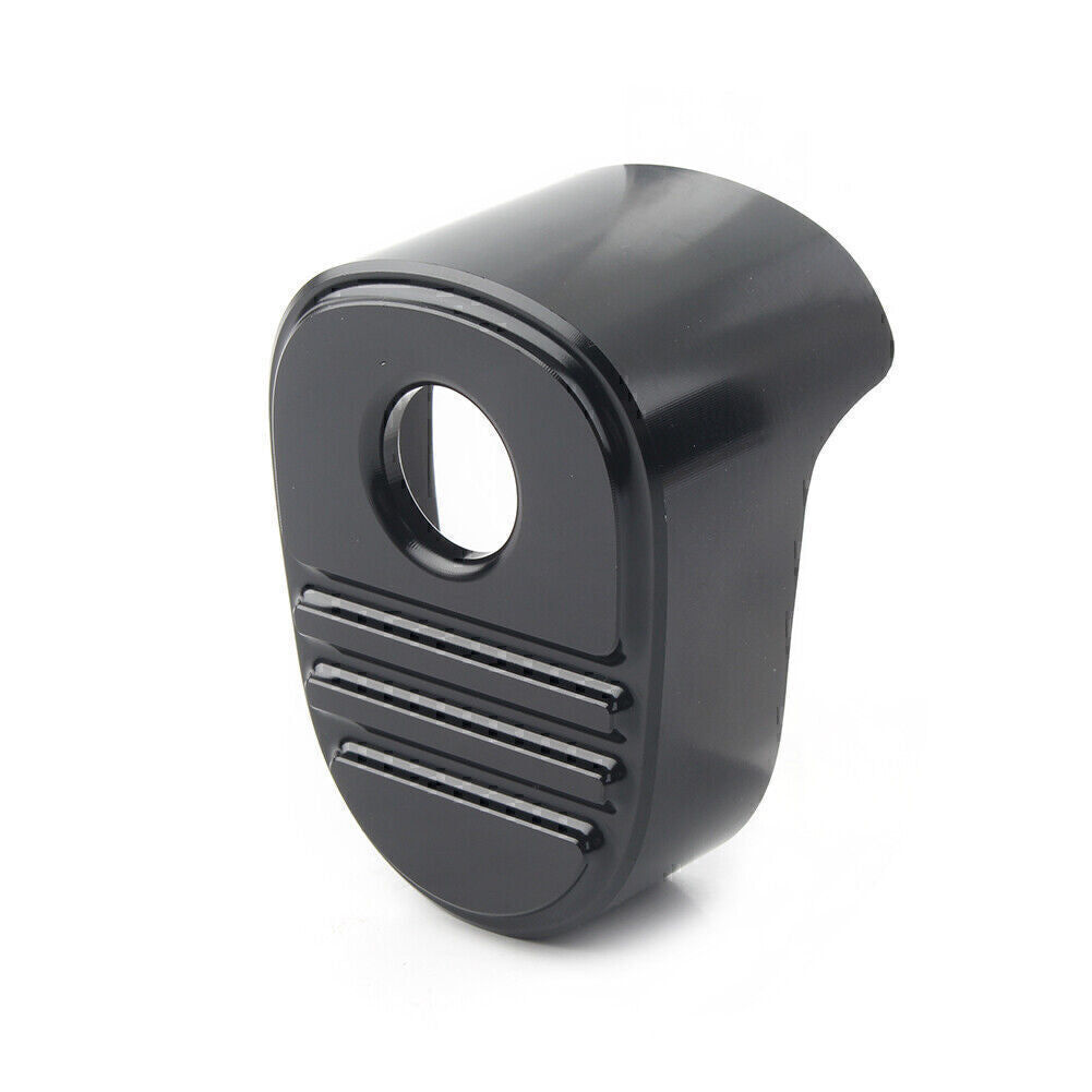 Black Tri Line Ignition Switch Cover for Harley Electra Road Glide FLH 2014-2018 Q