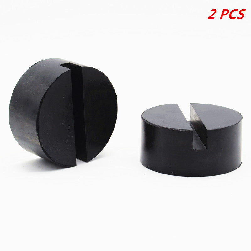 2pc Car Floor Jack Disk 7535mm Rubber Pad Adapter for Pinch Weld Side JACKPAD