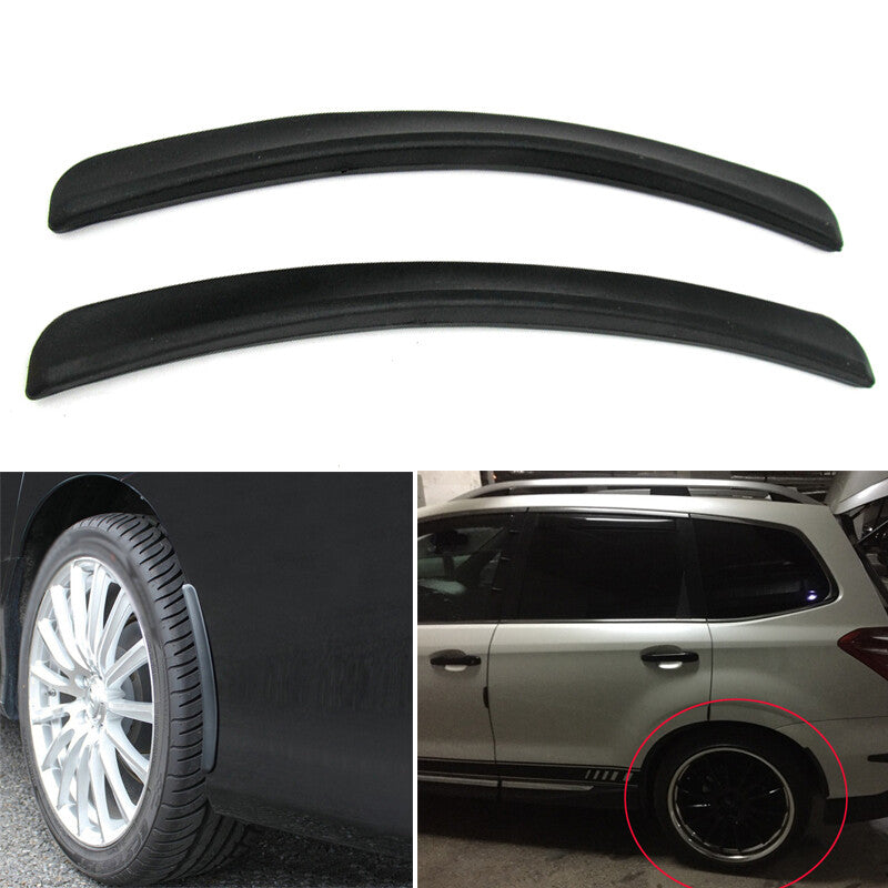 2PCS Auto Wheel Eyebrow Decoration Strips Car Tires Eyebrow Styling Modify v