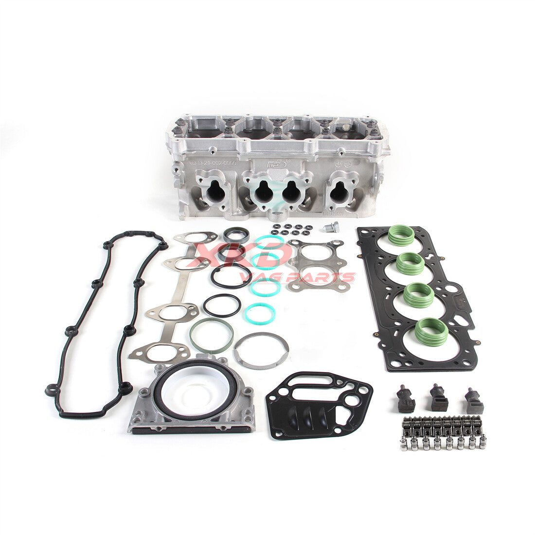 1.6L engine cylinder head and gasket kit for Volkswagen for Golf , for Audi A3, BSE, BSF, AVU