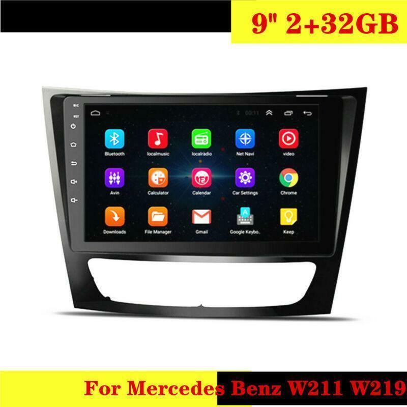 GPS W211 W219 for Mercedes-Benz 9 2+32GB Car Stereo Radio WIFI OBD W/ Canbus