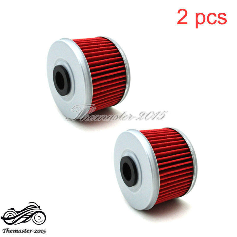 2x Oil Filter Fit for HONDA TRX420 TRX500 FOURTRAX FOREMAN RUBICON RANCHER TRX300X Q