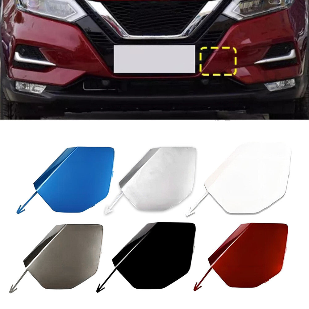 White Front Bumper Tow Eye Cap Cover Fit for Rogue Sport 2020-2023 v