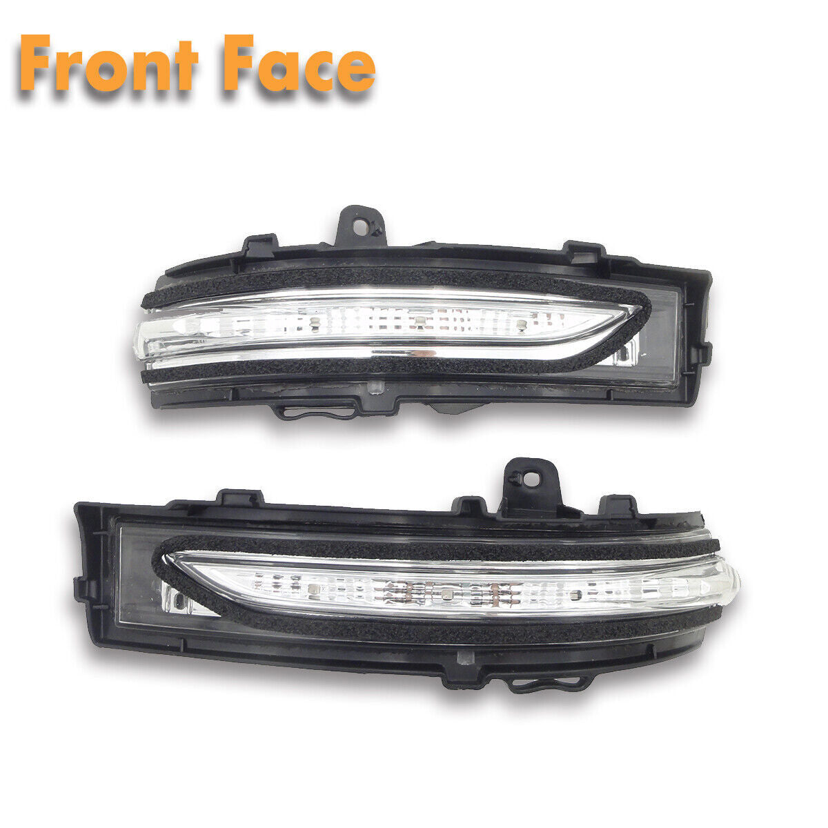 1Pair Left Right Side Door Mirror Turn Signal Indicator Light for Ford Edge 2015