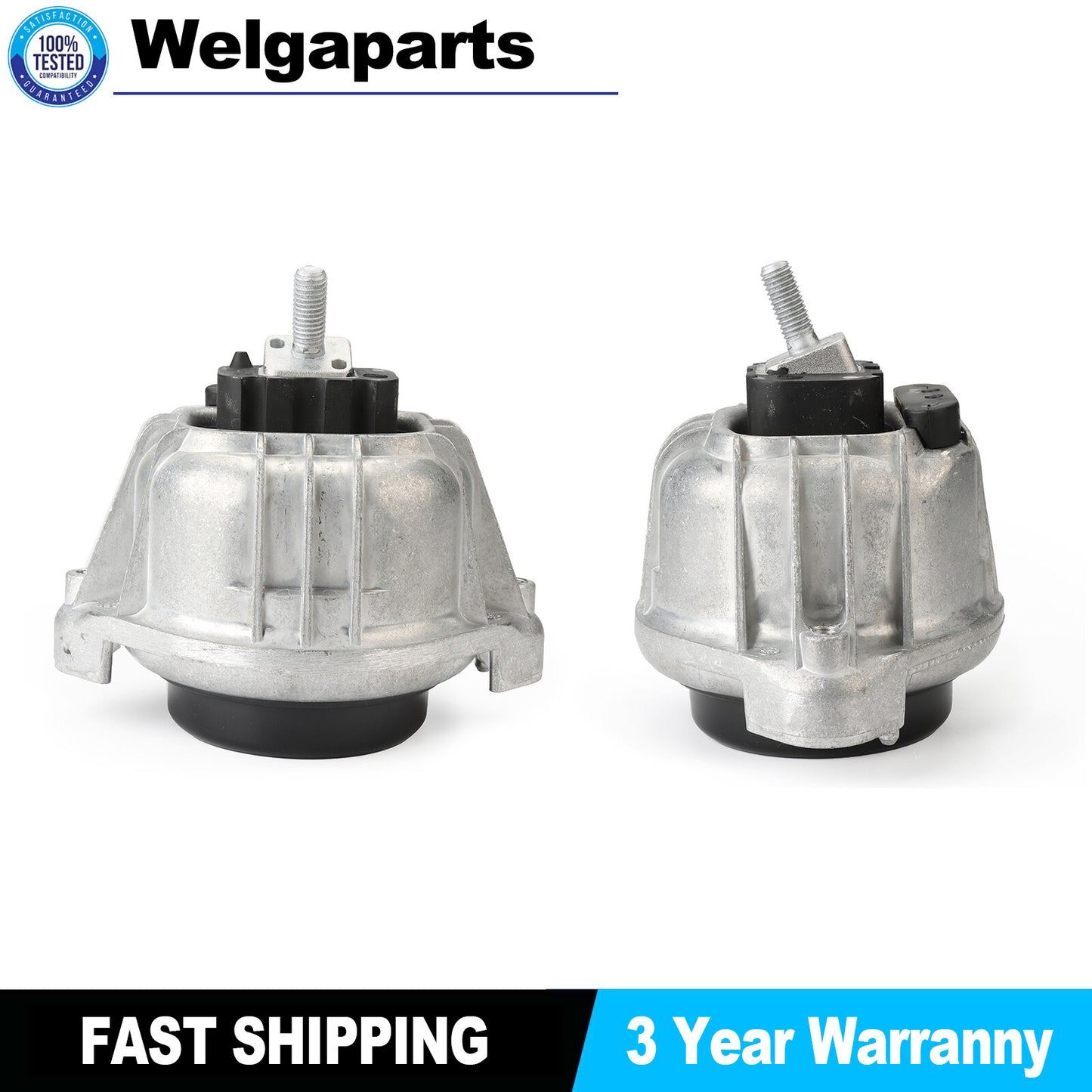 22116760330 2PCS Engine Motor Mount LR Kit For 2007-2013 for BMW Z4 128i 328i 335i