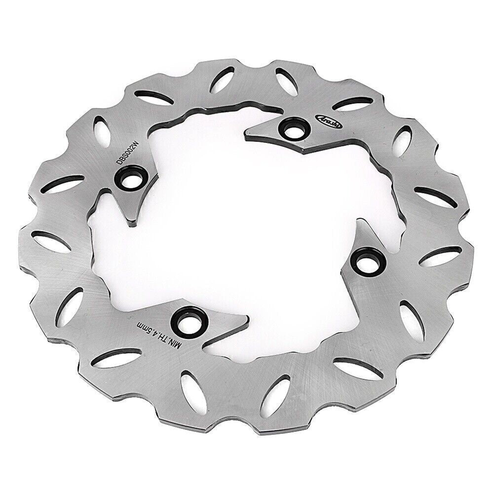 Chrome Rear Brake Disc Rotors For Daytona 675 Speed Triple 675 2011-2012 Q