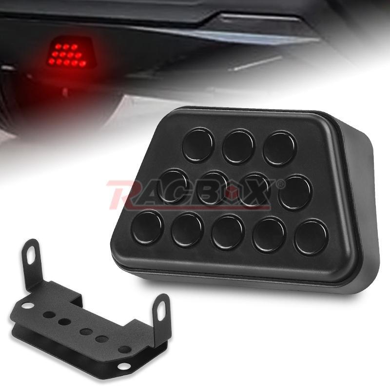 F1 Style Flash 12 LED Brake Light Third Rear Stop Tail Warning Pilot Fog Lamp