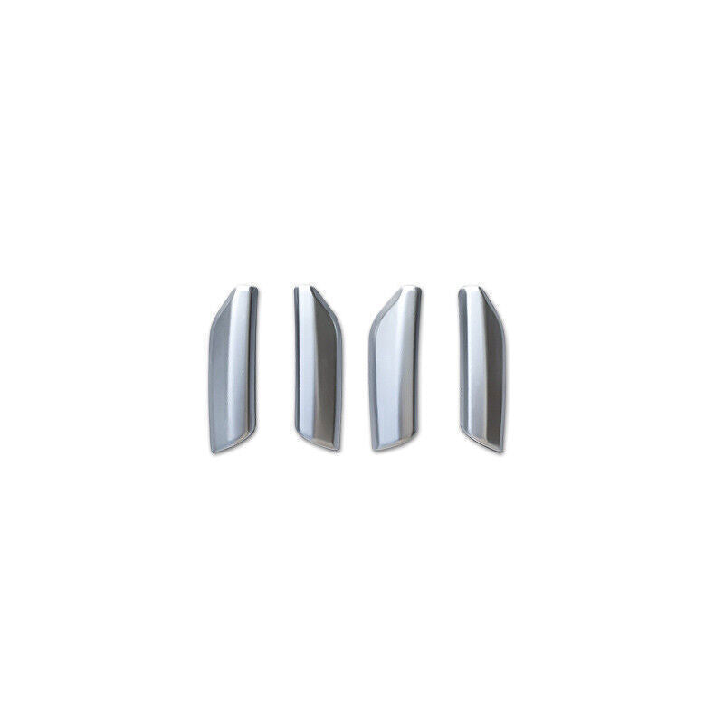 for Audi Q3 2019-24 Matte Silver Inner Side Door Scuff Plate Interior Cover Trim