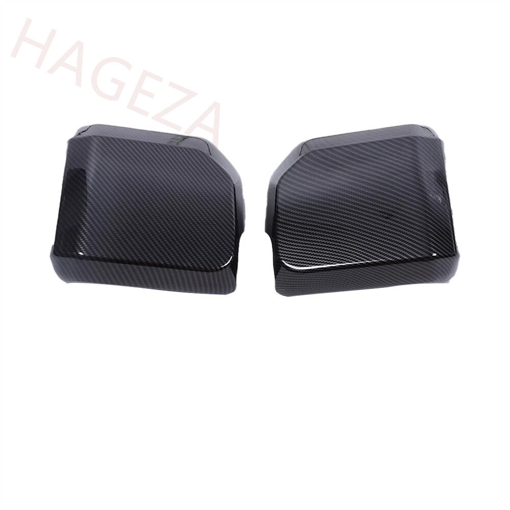 Carbon Fiber ABS Side Rearview Mirror Cover For Toyot@ for Land Cruiser LC250 2024+