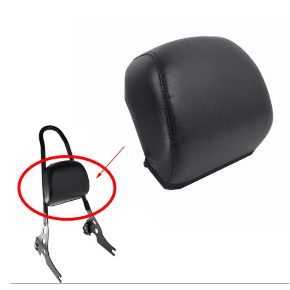 Sissy Black Passenger Backrest Bar Cushion for Harley Sportster XL 883 1200- n