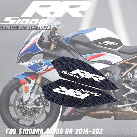 Fit For S1000RR Rubber Gas Tank Pad Traction Side Fuel Knee Grip Decal sticker