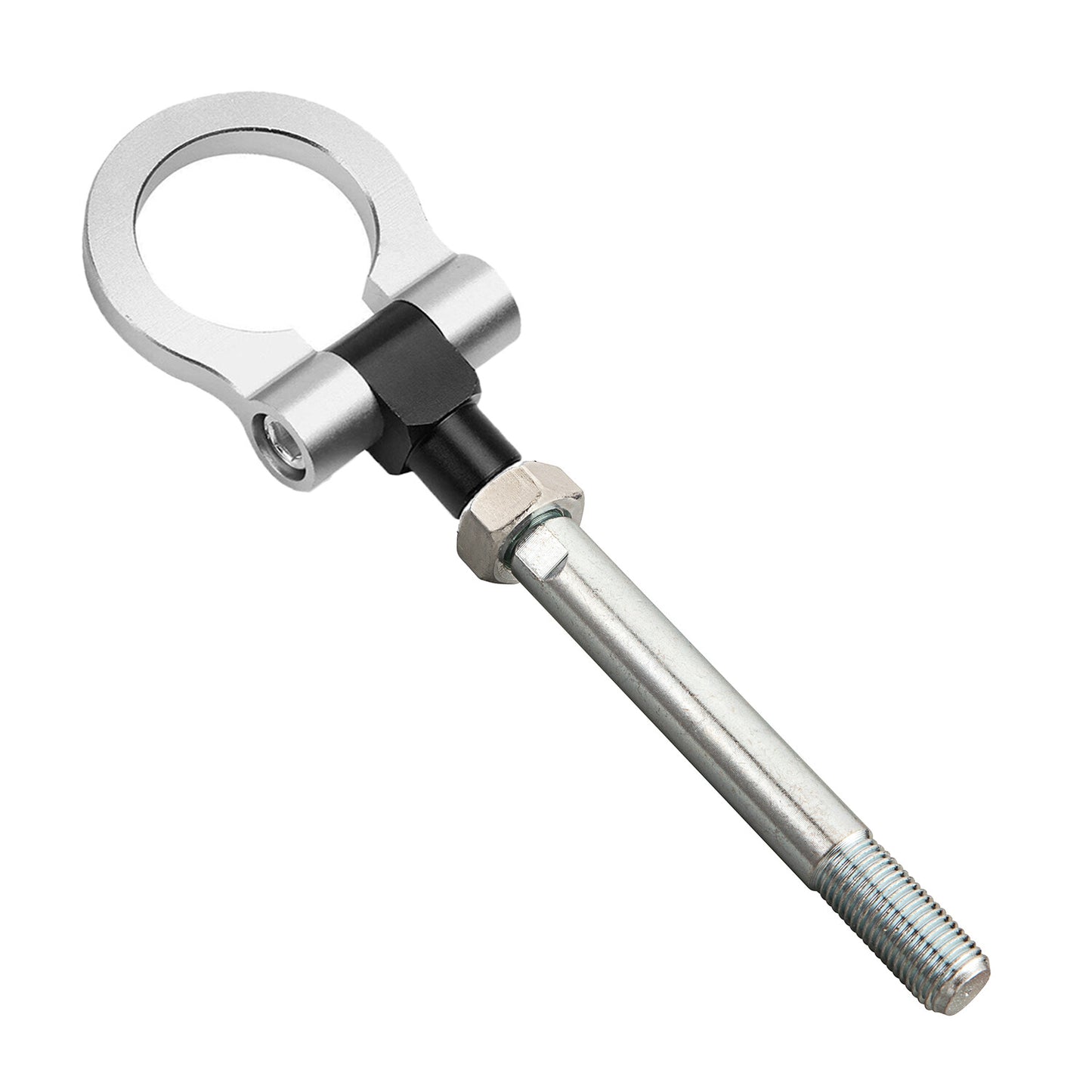 Sprot Silver Aluminum Front Tractive Hook Tow Hook for 2002-2007 for Subaru for Impreza Q