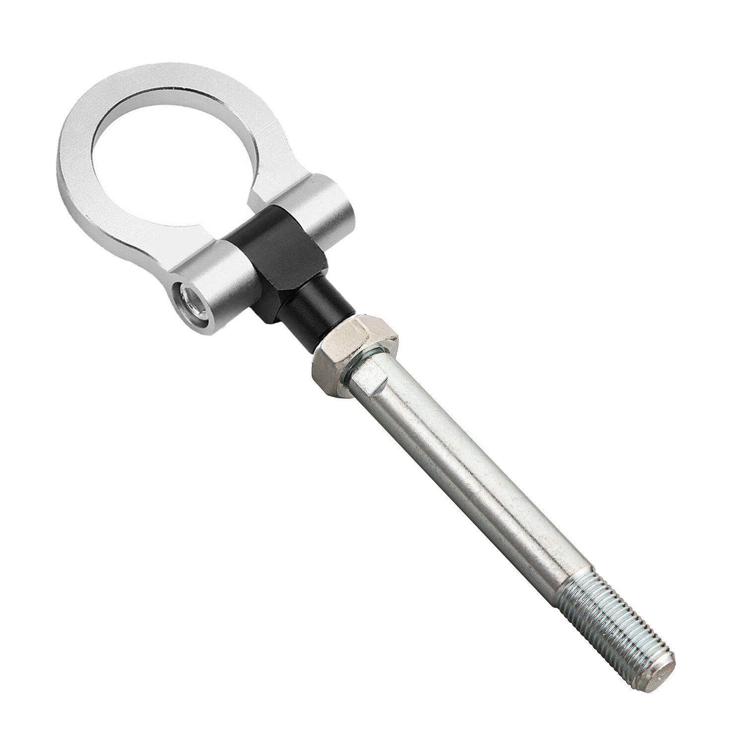 Sprot Silver Aluminum Front Tractive Hook Tow Hook for 2002-2007 for Subaru for Impreza Q