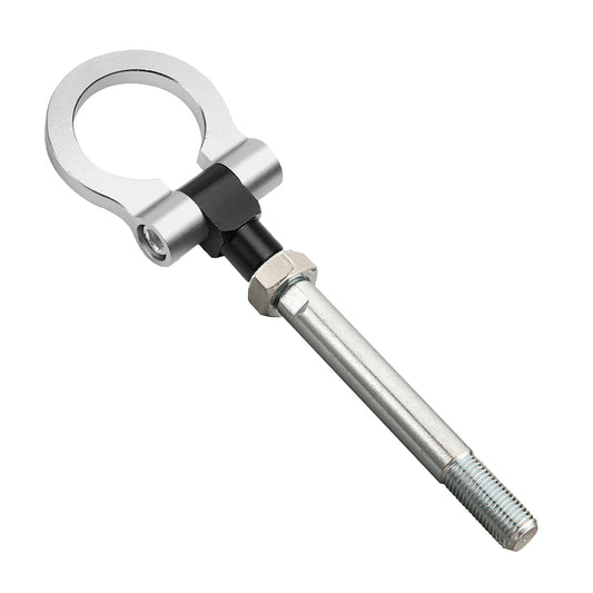 Sprot Silver Aluminum Front Tractive Hook Tow Hook for 2002-2007 for Subaru for Impreza Q