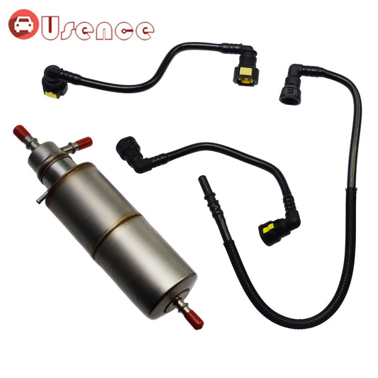 Fuel Filter W/ 3PCS Fuel Lines For 1998-03 for Mercedes ML320 ML430 ML55 1634770701