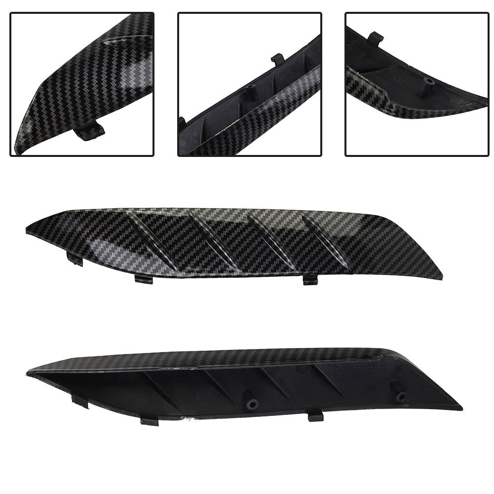 For ZX-14R 2006-2020 Carbon Fiber Front Side Fender Mud Hugger Fairing v