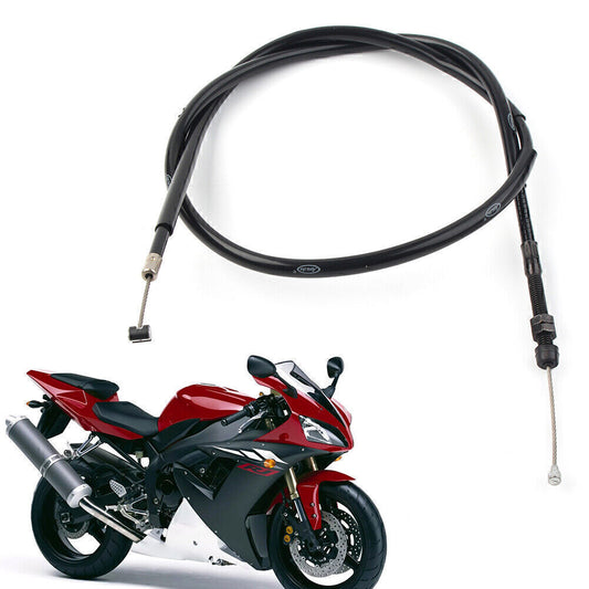 Black Motorcycle Brake Clutch Cable Wire for Yamaha R1 2002 2003 Q