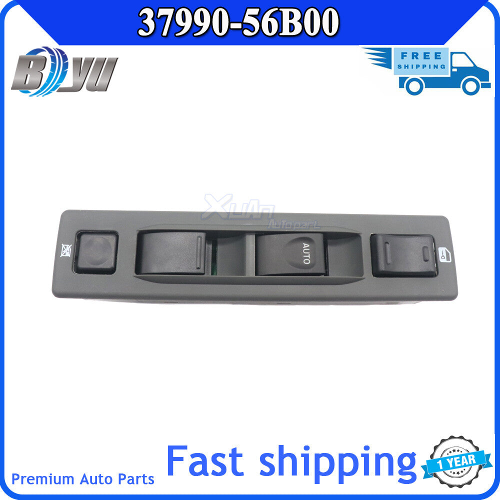 New power window main switch for 1992-98 for Suzuki Vitara, model 37990-56B00. v
